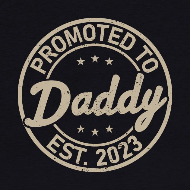 Vintage Badge Dad Daddy 2023 by Teeium